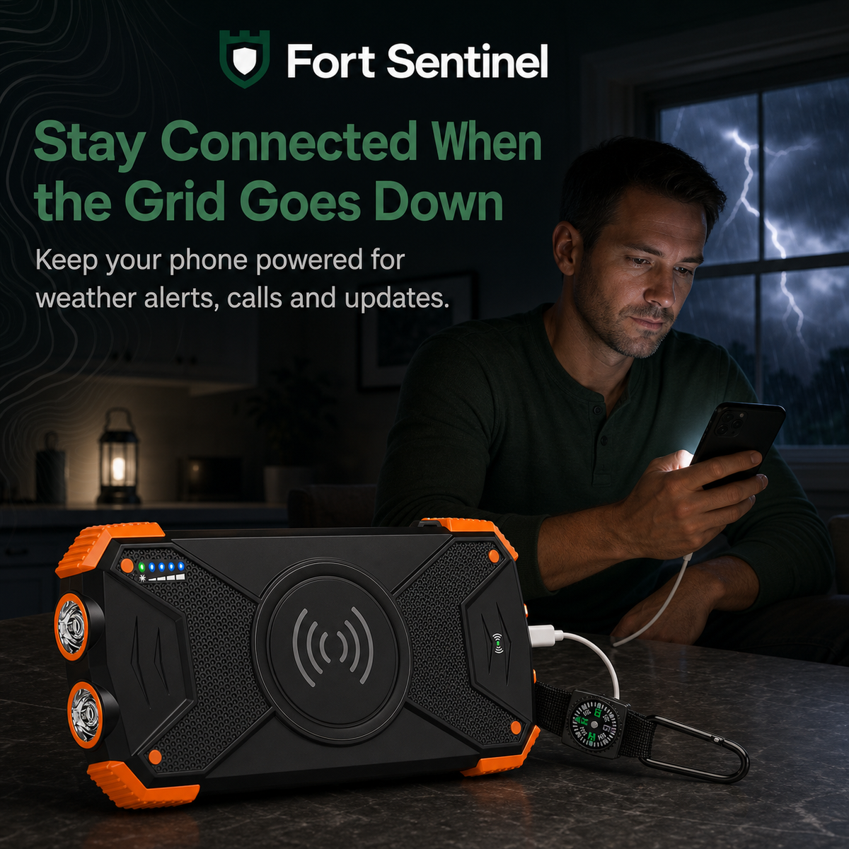 Emergency Solar Power Bank