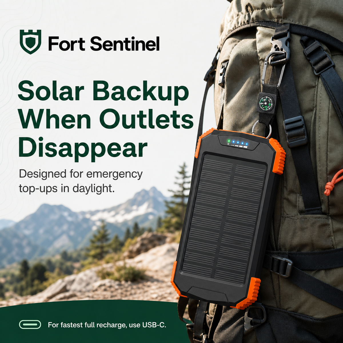 Emergency Solar Power Bank