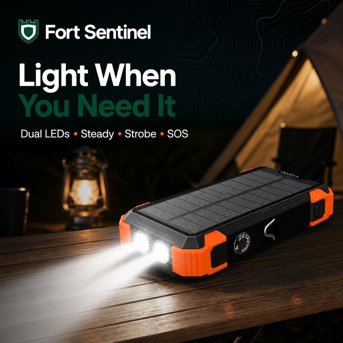 Emergency Solar Power Bank