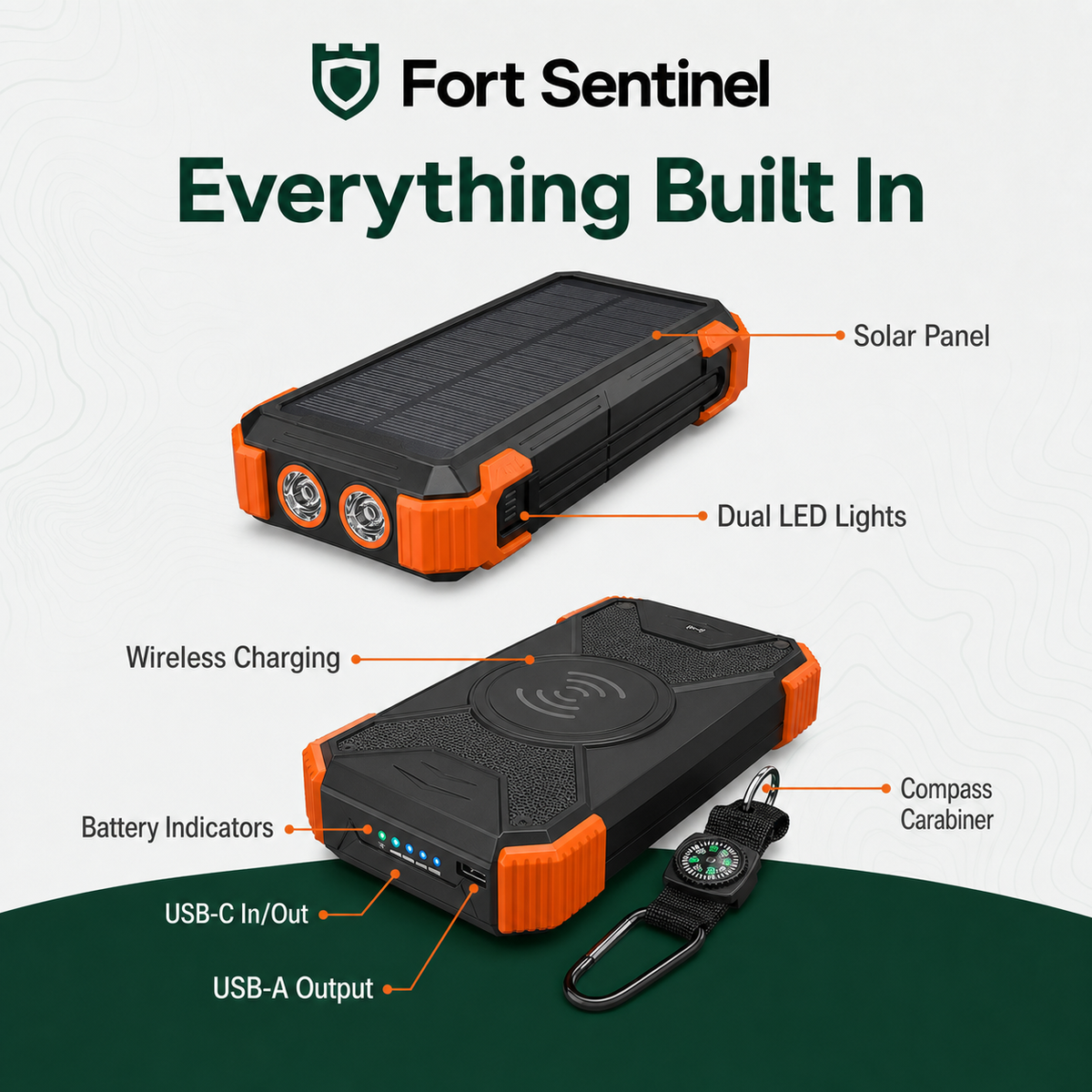 Emergency Solar Power Bank