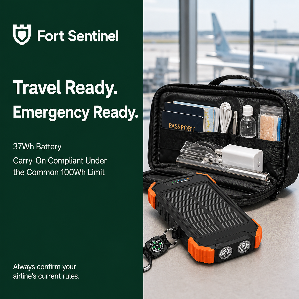 Emergency Solar Power Bank